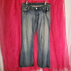 Rock & Republic Roth Rhinestone Bootcut Jeans